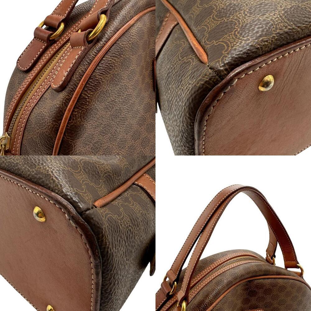 Celine Leather Brown Handbag Macadam - Picture 4 of 4
